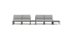 Load image into Gallery viewer, Mistral - Sofa - Graphite - Block - Silver Shade

