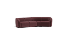 Load image into Gallery viewer, Cassini - Wedge Sectional - Cabernet
