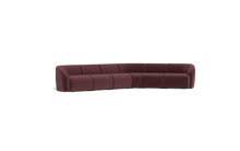 Load image into Gallery viewer, Cassini - Wedge Sectional - Cabernet
