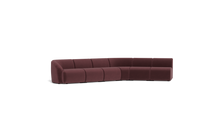 Load image into Gallery viewer, Cassini - Wedge Sectional - Cabernet
