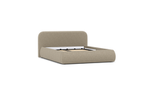 Load image into Gallery viewer, Ara Bed - Queen - Upholstered - Flax Haven - Storage

