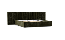 Load image into Gallery viewer, Ara Bed - King - Upholstered - Sage - Non-storage
