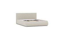 Load image into Gallery viewer, Ara Bed - Queen - Upholstered - Silken Sand -  Storage
