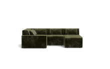 Load image into Gallery viewer, Atmosphere Sleeper Sofa &amp; Sectional - Regular Backrest - Sage
