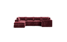 Load image into Gallery viewer, Ciello XL - Sectional - Bordeaux - Regular Backrest
