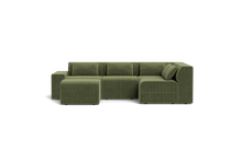 Load image into Gallery viewer, Atmosphere Sleeper Sofa &amp; Sectional - Regular Backrest - Cypress Green

