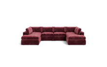 Load image into Gallery viewer, Ciello XL - Sectional - Bordeaux - Regular Backrest
