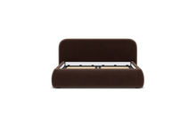 Load image into Gallery viewer, Ara Bed - Queen - Upholstered - Chocolate - Non-storage
