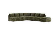 Load image into Gallery viewer, Ciello - Sectional - Sage - High Angled
