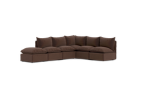Load image into Gallery viewer, Gaia - Sectional - Chocolate
