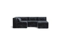 Load image into Gallery viewer, Atmosphere Sleeper Sofa &amp; Sectional - Regular Backrest - Carbon
