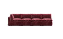 Load image into Gallery viewer, Ciello - Sofa - Bordeaux - Regular Backrest
