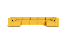 Load image into Gallery viewer, Atmosphere Sleeper Sofa &amp; Sectional - Regular Backrest - Lemon Zest
