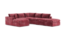Load image into Gallery viewer, Ciello XL - Sectional - Bordeaux - Regular Backrest
