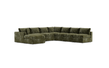 Load image into Gallery viewer, Ciello XL - Sectional - Sage - Regular Backrest
