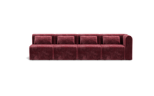 Load image into Gallery viewer, Atmosphere Sleeper Sofa &amp; Sectional - Rounded Backrest - Bordeaux
