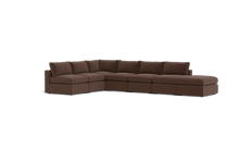 Load image into Gallery viewer, Ciello - Sectional - Chocolate - Regular Backrest
