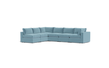 Load image into Gallery viewer, Ciello XL - Sectional - Aqua - Regular Backrest
