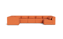 Load image into Gallery viewer, Atmosphere Sleeper Sofa &amp; Sectional - Regular Backrest - Tangerine
