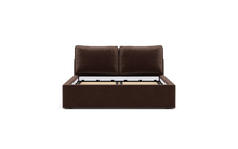 Load image into Gallery viewer, Ara Bed - Queen - Upholstered - Chocolate - Non-storage
