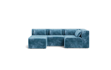 Load image into Gallery viewer, Atmosphere Sleeper Sofa &amp; Sectional - Regular Backrest - Harbour Blue
