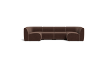 Load image into Gallery viewer, Cassini - Corner Sectional - Chocolate
