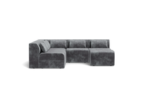 Load image into Gallery viewer, Atmosphere Sleeper Sofa &amp; Sectional - Regular Backrest - Cobblestone
