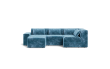 Load image into Gallery viewer, Atmosphere Sleeper Sofa &amp; Sectional - Regular Backrest - Harbour Blue
