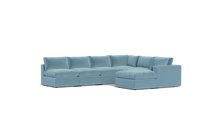 Load image into Gallery viewer, Ciello - Sectional - Aqua - Regular Backrest

