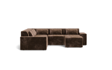 Load image into Gallery viewer, Atmosphere Sleeper Sofa &amp; Sectional - Regular Backrest - Espresso
