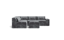 Load image into Gallery viewer, Atmosphere Sleeper Sofa &amp; Sectional - Regular Backrest - Cobblestone
