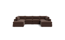 Load image into Gallery viewer, Ciello XL - Sectional - Chocolate - Regular Backrest
