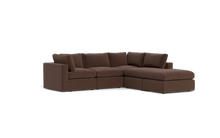 Load image into Gallery viewer, Ciello - Sectional - Chocolate - Regular Backrest
