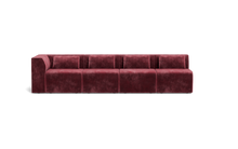 Load image into Gallery viewer, Atmosphere Sleeper Sofa &amp; Sectional - Regular Backrest - Bordeaux
