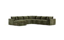 Load image into Gallery viewer, Ciello XL - Sectional - Sage - Regular Backrest
