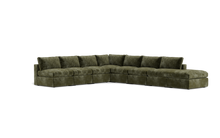 Load image into Gallery viewer, Ciello XL - Sectional - Sage - Regular Backrest
