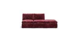 Load image into Gallery viewer, Ciello - Sofa - Bordeaux - High Angled
