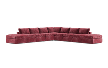 Load image into Gallery viewer, Ciello XL - Sectional - Bordeaux - Regular Backrest
