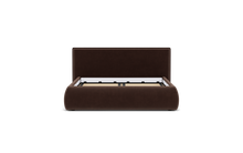 Load image into Gallery viewer, Ara Bed - Queen - Upholstered - Chocolate - Non-storage
