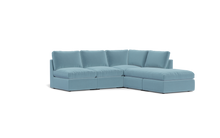 Load image into Gallery viewer, Ciello - Sectional - Aqua - High Angled
