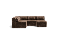 Load image into Gallery viewer, Atmosphere Sleeper Sofa &amp; Sectional - Regular Backrest - Espresso
