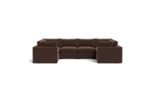 Load image into Gallery viewer, Ciello XL - Sectional - Chocolate - Regular Backrest
