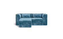 Load image into Gallery viewer, Atmosphere Sleeper Sofa &amp; Sectional - Regular Backrest - Harbour Blue
