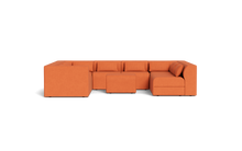 Load image into Gallery viewer, Atmosphere Sleeper Sofa &amp; Sectional - Regular Backrest - Tangerine
