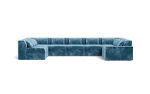 Load image into Gallery viewer, Atmosphere Sleeper Sofa &amp; Sectional - Regular Backrest - Harbour Blue
