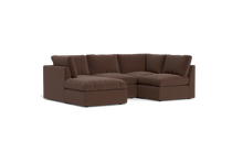 Load image into Gallery viewer, Ciello - Sectional - Chocolate - High Angled

