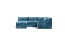 Load image into Gallery viewer, Atmosphere Sleeper Sofa &amp; Sectional - Regular Backrest - Harbour Blue
