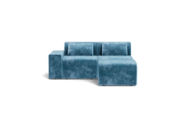 Load image into Gallery viewer, Atmosphere Sleeper Sofa &amp; Sectional - Regular Backrest - Harbour Blue
