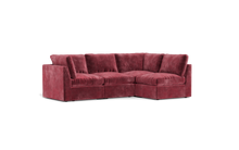 Load image into Gallery viewer, Ciello - Sectional - Bordeaux - High Angled
