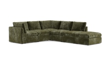 Load image into Gallery viewer, Ciello XL - Sectional - Sage - High Angled
